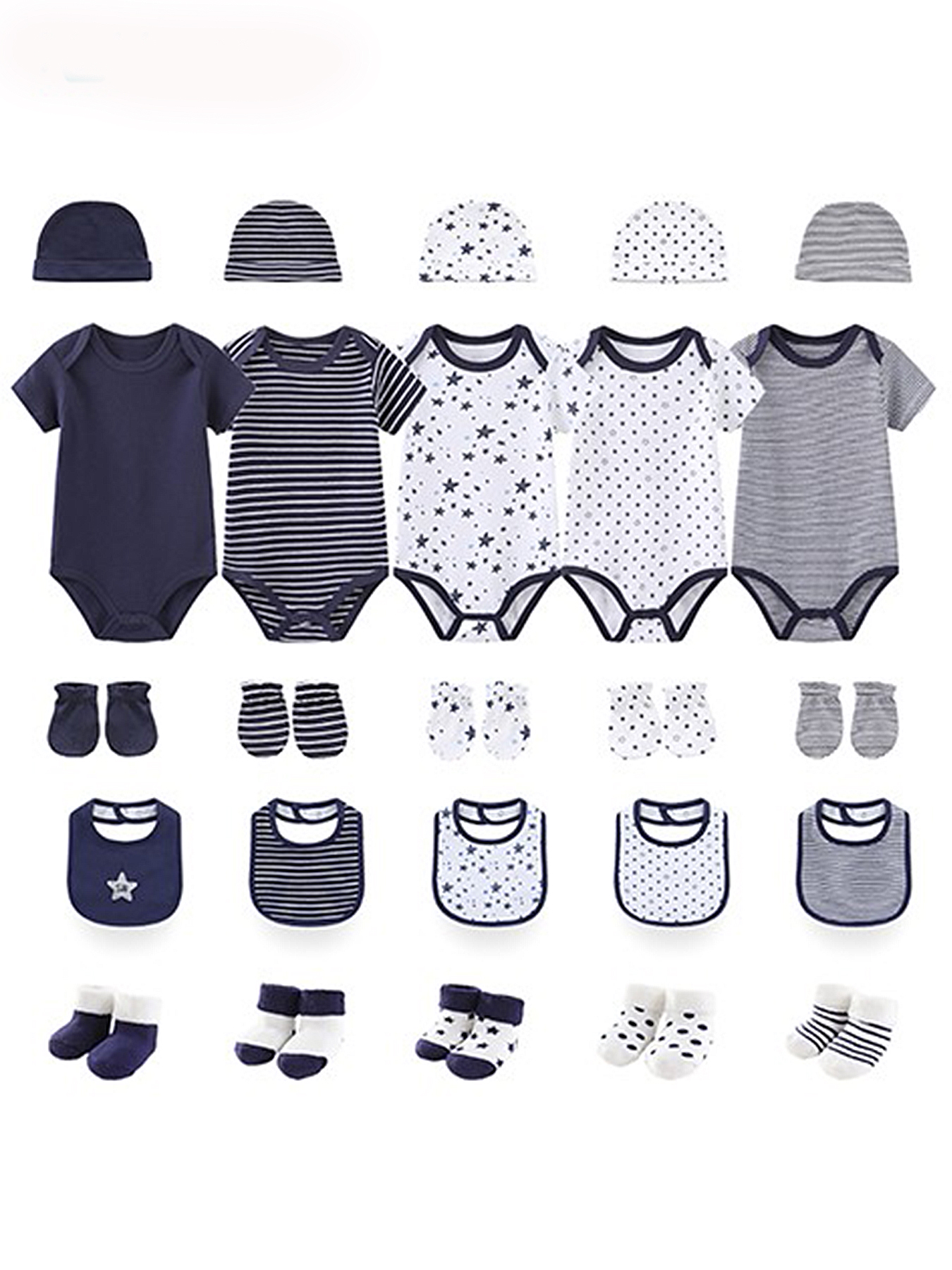 Baby Clothing Essentials Newborn - 25 Pcs/Lot Baby Boy Girl Clothing