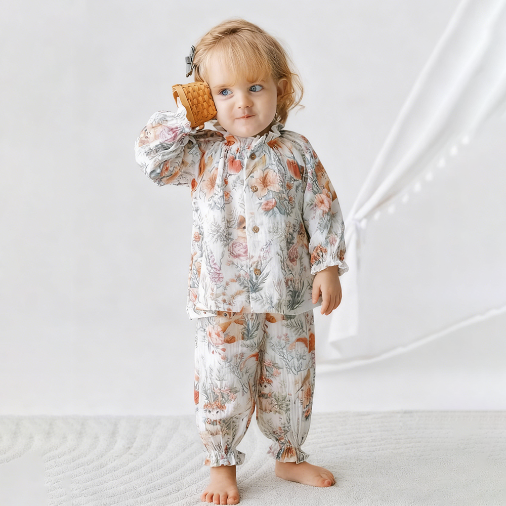 Cute Printed Toddler Baby Clot - Baby Clothing Organic incelemesi ve fiyatı