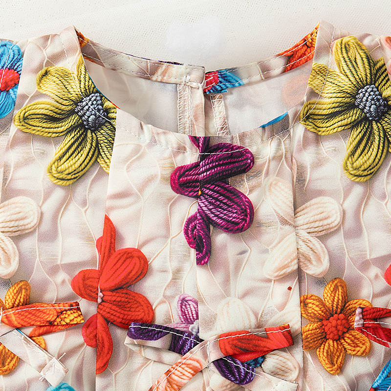 Summer New Colorful Flower Bab - Baby Girl Clothing Zara incelemesi ve fiyatı