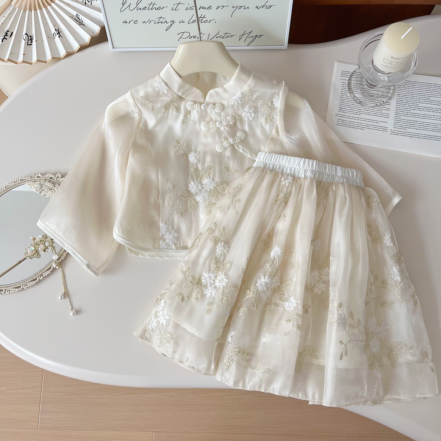 Summer New Chinese Style Hanfu - Baby Girl Clothing Zara incelemesi ve fiyatı