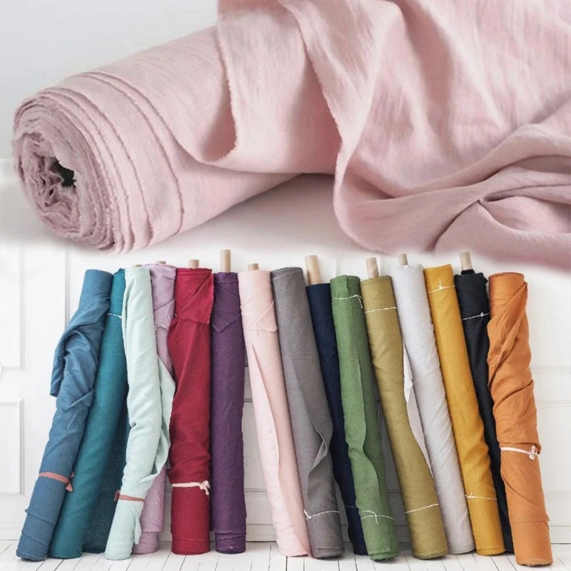 280cm*100cm Pure Linen Fabric  - Baby Clothing Organic incelemesi ve fiyatı