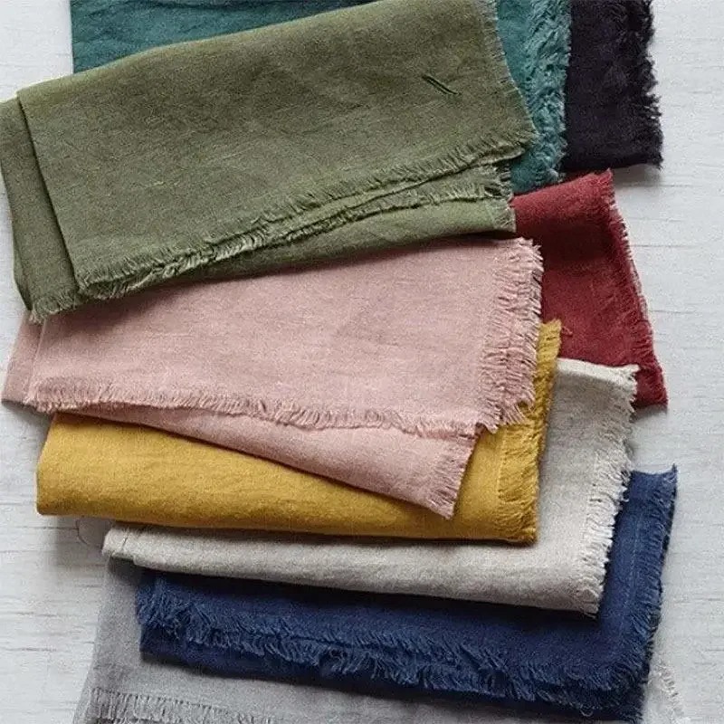 280cm*100cm Pure Linen Fabric  - Baby Clothing Organic incelemesi ve fiyatı