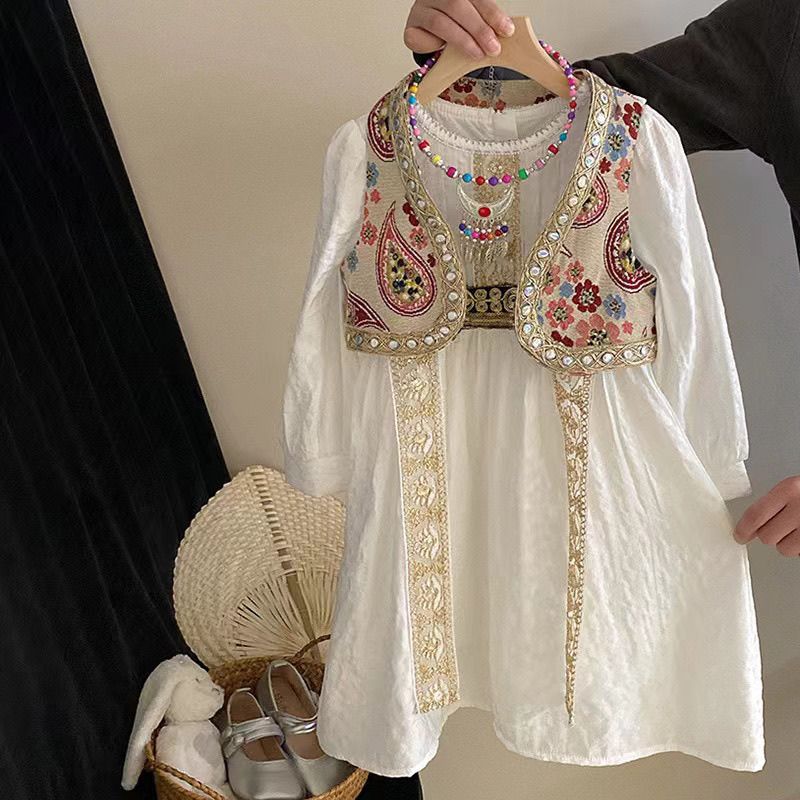 120-170cm Girls Dress Set 2025 - Baby Girl Clothing Zara incelemesi ve fiyatı