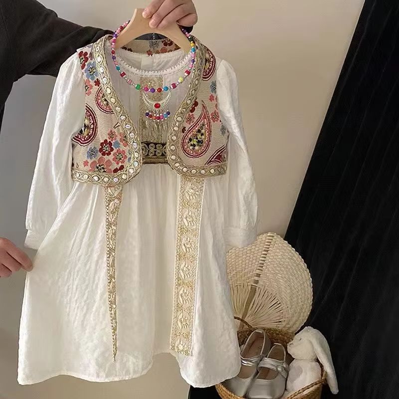 120-170cm Girls Dress Set 2025 - Baby Girl Clothing Zara incelemesi ve fiyatı