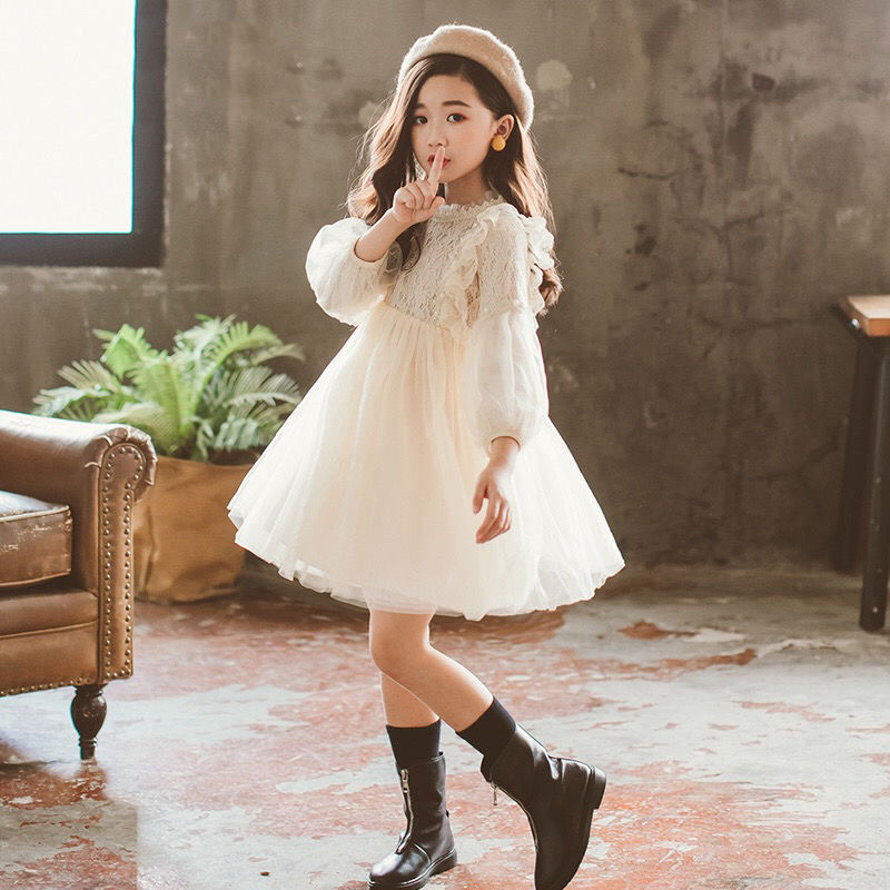 Spring Autumn Kids Girls Dress - Baby Girl Clothing Zara incelemesi ve fiyatı